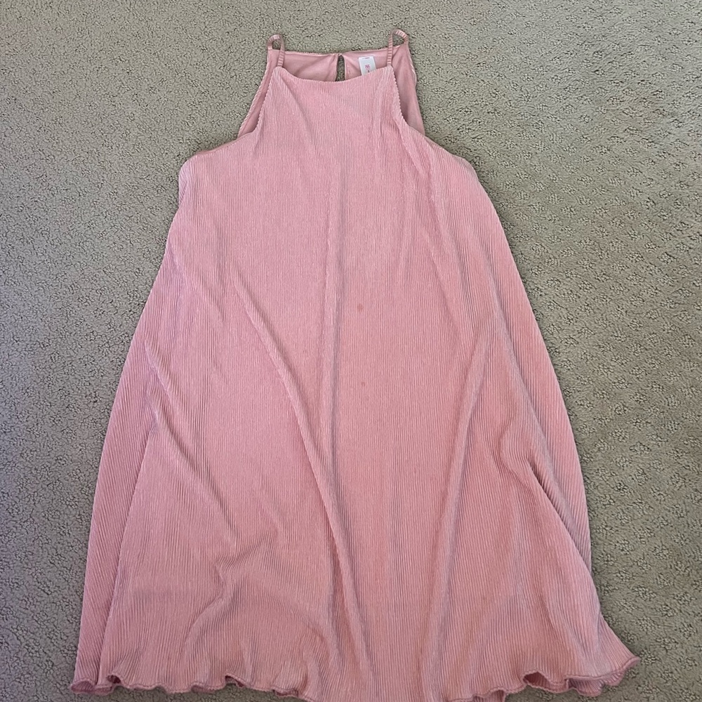 Pink Sleeveless Dress